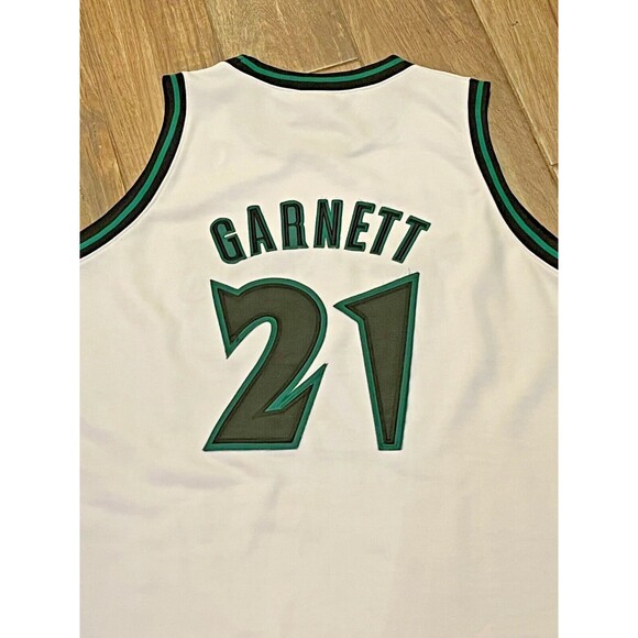 Kevin Garnett Minnesota Timberwolves Vintage Hardwood Classics Jersey Size 2X - Picture 3 of 8